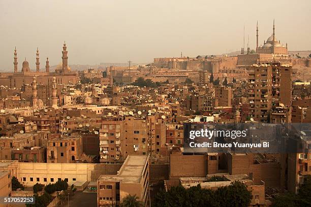 historic cairo - cidadela do cairo imagens e fotografias de stock