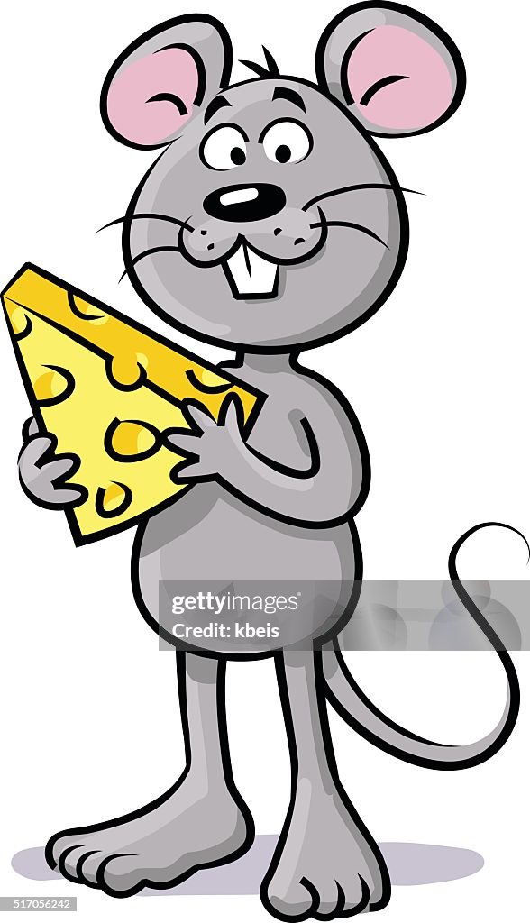 Mouse With Cheese