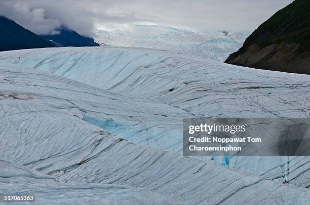 glacier patterns - root glacier stock-fotos und bilder