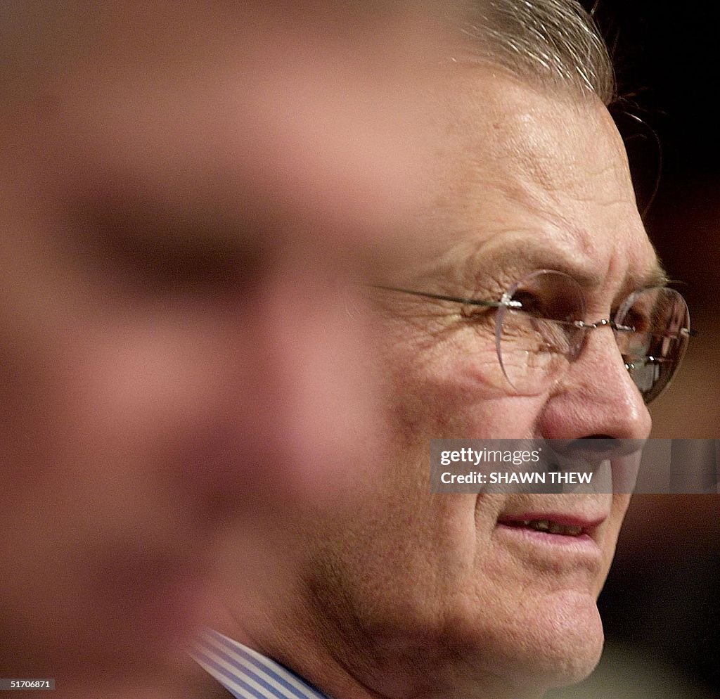 Secdef Rumsfeld US Secretary of Defense Donald Rumsfeld testifies 05 February, 2002 ...