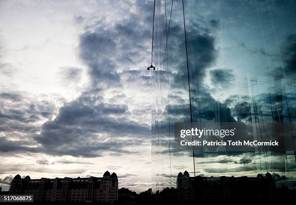 rorschach clouds - rorschach test stock pictures, royalty-free photos & images