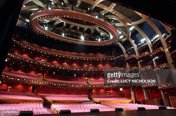 The Kodak Theatre is shown from the stage where the Academy Awards will be held, in Los Angeles, CA, 06 February 2002. The 180,000 square-foot,...