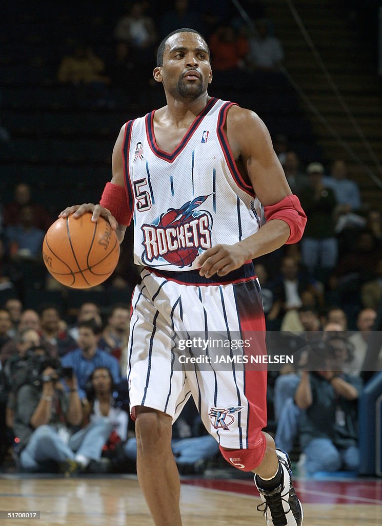 Cuttino Rashawn Houston Rockets Cuttino Mobley dribbles the ball in the fourth... News ...