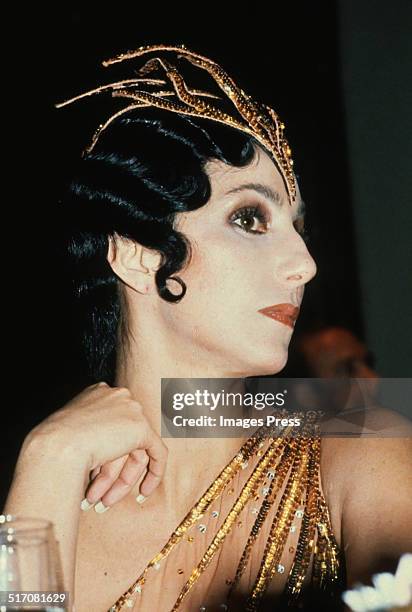 Feb 28: Cher attends Billboard Magazines 1979 Disco Convention at the New York Hilton Hotel on February 28, 1979 in New York City.