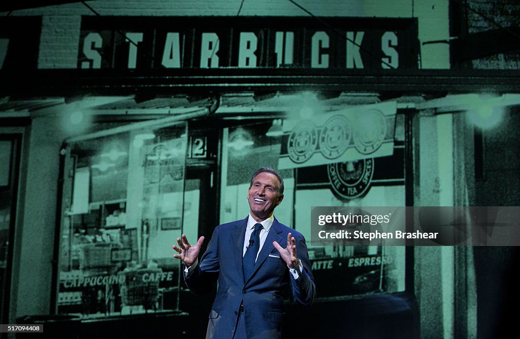 Starbucks Holds Annual Shareholders Meeting