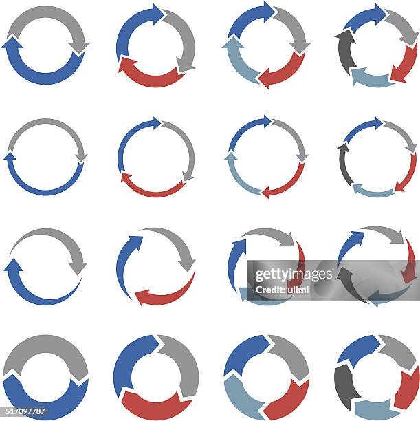 arrows - curve arrow stock illustrations