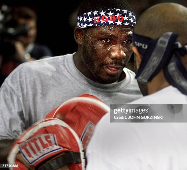 Hasim R Box Hasim Rahman Workout Photos and Premium High Res Pictures - Getty ...