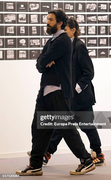 Model Laura Ponte attends the International Contemporary Art Fair, ARCO 2016 at Ifema on February 25, 2016 in Madrid, Spain.
