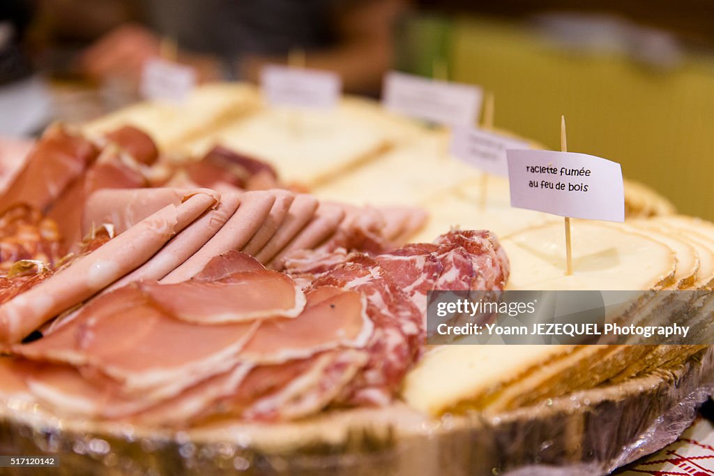 Cheese raclette