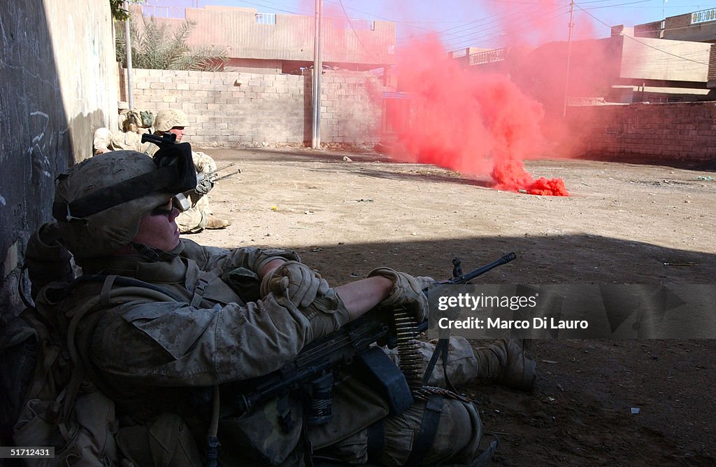 U.S Marines Begin Ground Offensive On Fallujah