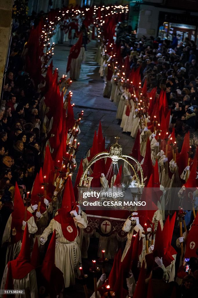 SPAIN-RELIGION-HOLY-WEEK-EASTER