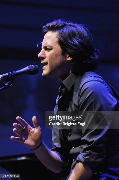 Jack Savoretti performs at Cadogan Hall on March 23, 2016 in London, England.