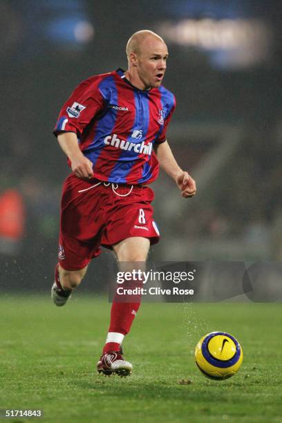 Andy Johnson of Crystal Palace during the Barclays Premiership match between Crystal Palace and Arsenal at Selhurst Park on November 6, 2004 in...