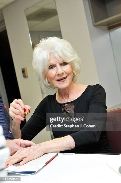 Diane Rehm Signs Copies Of Her Book "On My Own" at The Kentucky Center for the Performing Arts on March 23, 2016 in Louisville, Kentucky.