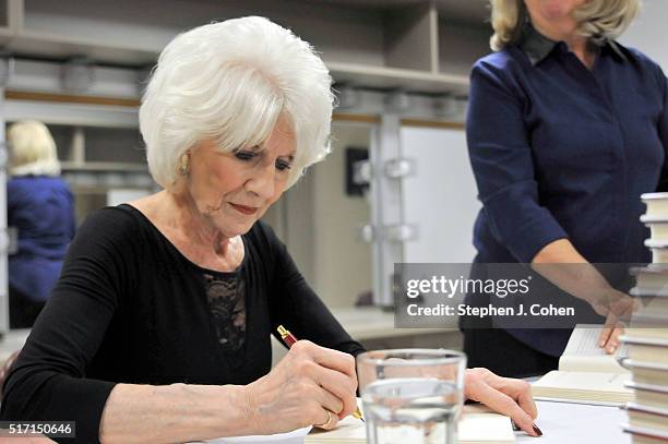 Diane Rehm Signs Copies Of Her Book "On My Own" at The Kentucky Center for the Performing Arts on March 23, 2016 in Louisville, Kentucky.