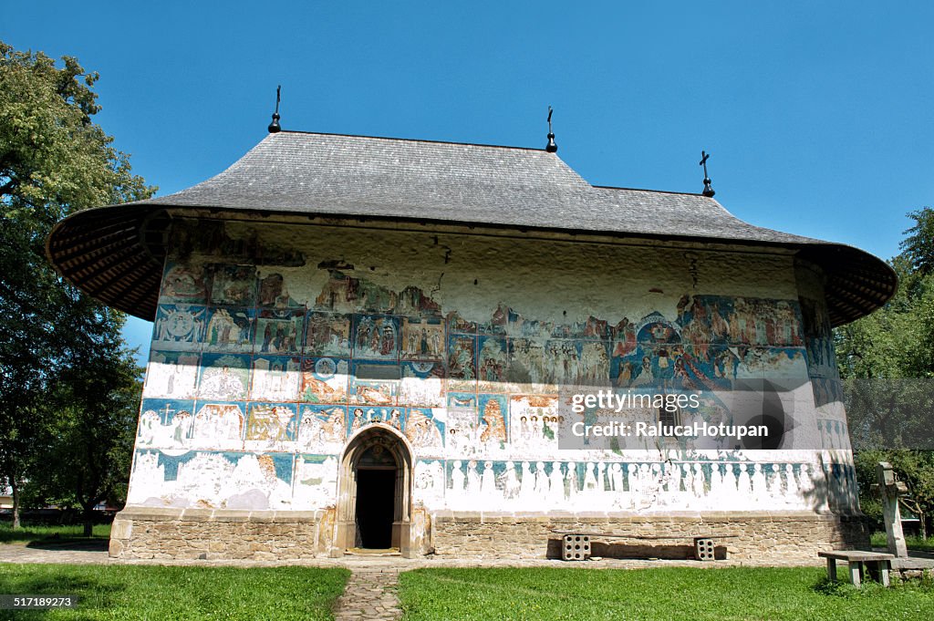 Romanian monastery arbore