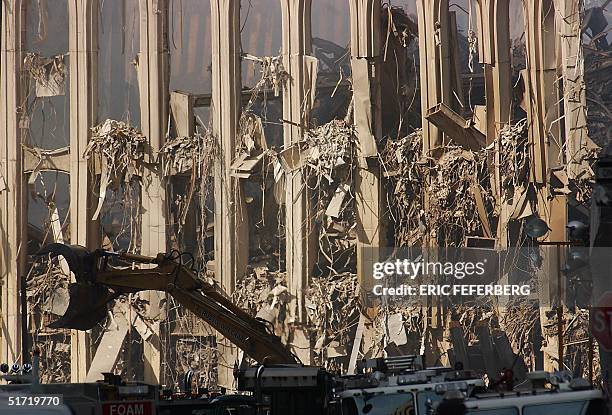 Front End Loader Explodes A mechanical loader works in front of one of the last remaining... News ...