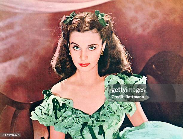 Vivien Leigh in David O Selznick's Gone with the Wind.