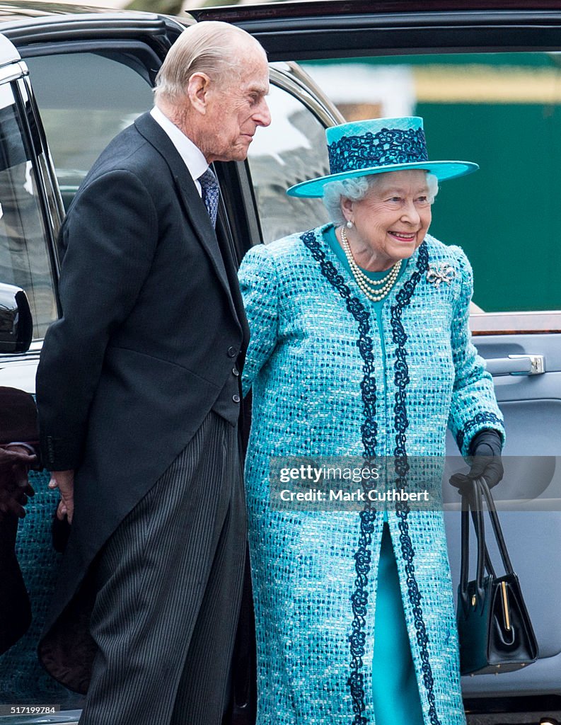 The Queen And The Duke Of Edinburgh Attend The Royal Maundy Service