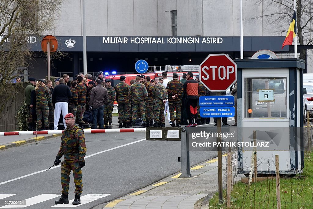 BELGIUM-ATTACKS-HOSPITAL
