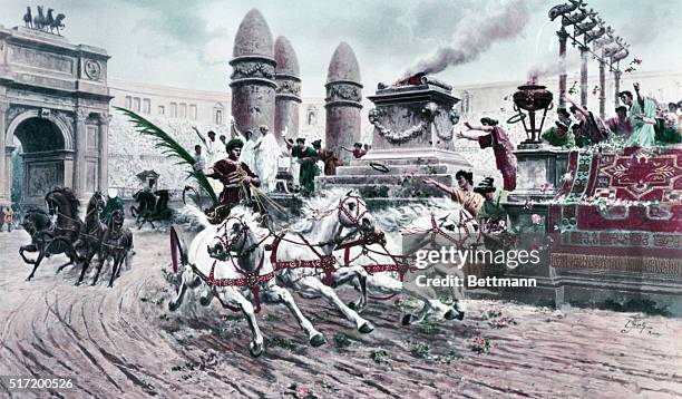 Roman Chariot Racing Photos and Premium High Res Pictures - Getty Images