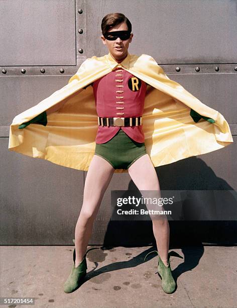 Burt Ward as Robin on television series Batman.