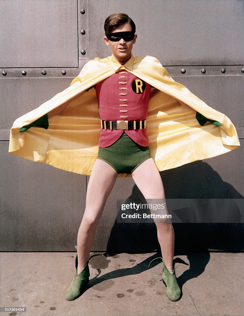 Burt Ward as Robin on television series Batman. News Photo - Getty Images