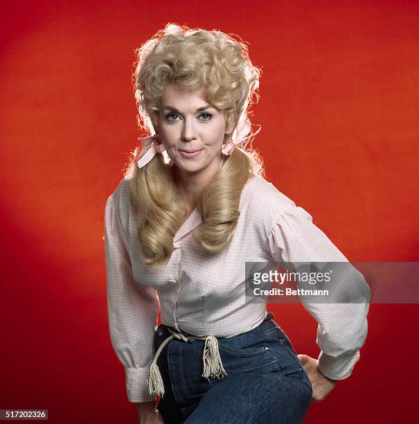 Publicity photo of Donna Douglas as Elly May Clampett from The Beverly Hillbillies, .