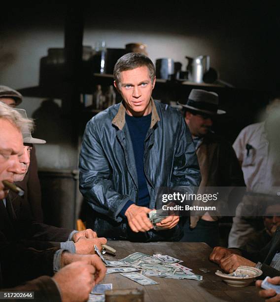 Steve McQueen has the title role for MGM's The Cincinnati Kid, directed by Norman Jewison.