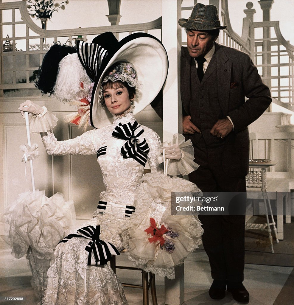 Audrey Hepburn and Rex Harrison in My Fair Lady