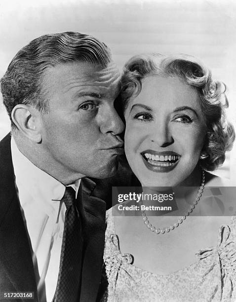 George Burns and Gracie Allen, well-known comedy team.