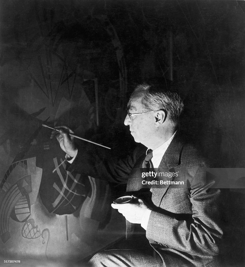 Expressionist Wassily Kandinsky Painting