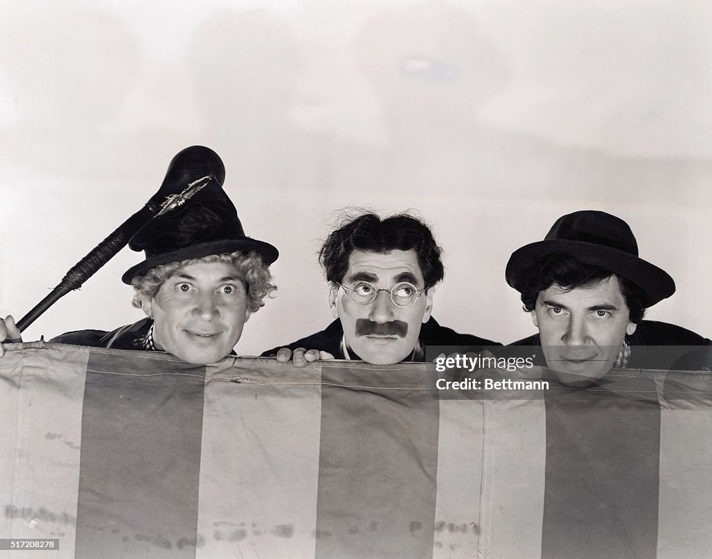 Marx Brothers with Posing Heads Only