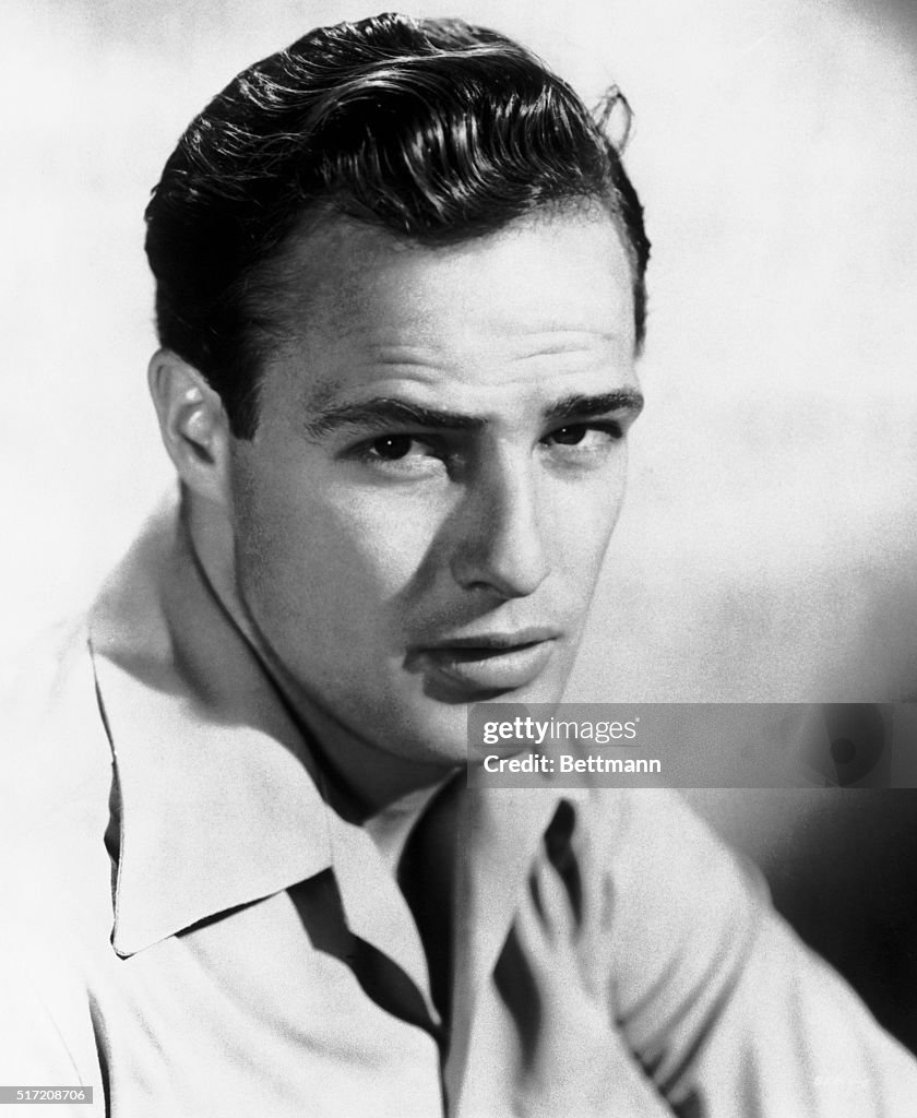 Actor Marlon Brando