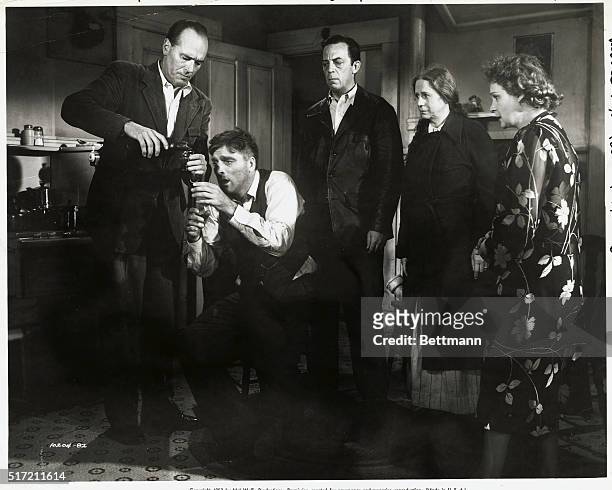 Burt Lancaster and cast in scene from Come Back Little Sheba, a Hal Wallis production, a Paramount Picture.