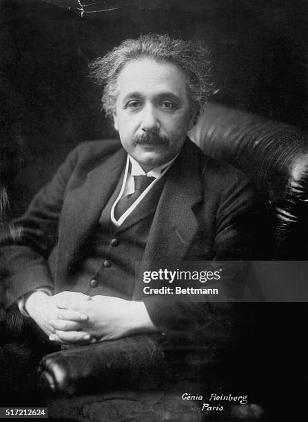 Albert Einstein , Swiss physicist, born in Wurttemberg. It was in 1905 that he first became interested in the "interrelations of time and space...