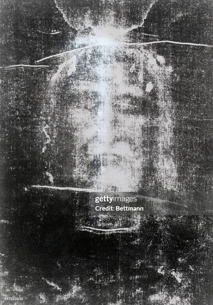 Detail of the Shroud of Turin