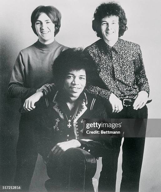 Jimi Hendrix Experience, from left: Mitch Mitchell, Jimi Hendrix and Noel Redding.