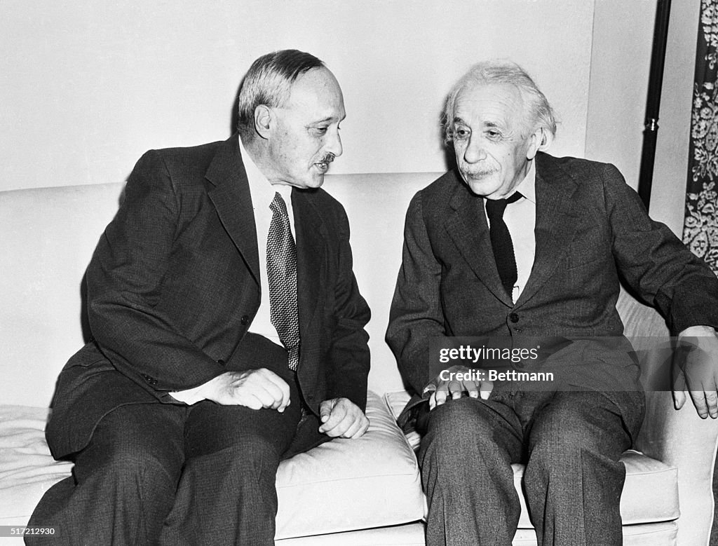 James Franck Talks With Albert Einstein