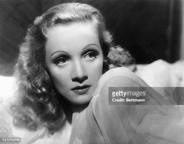 Marlene Dietrich publicity still.