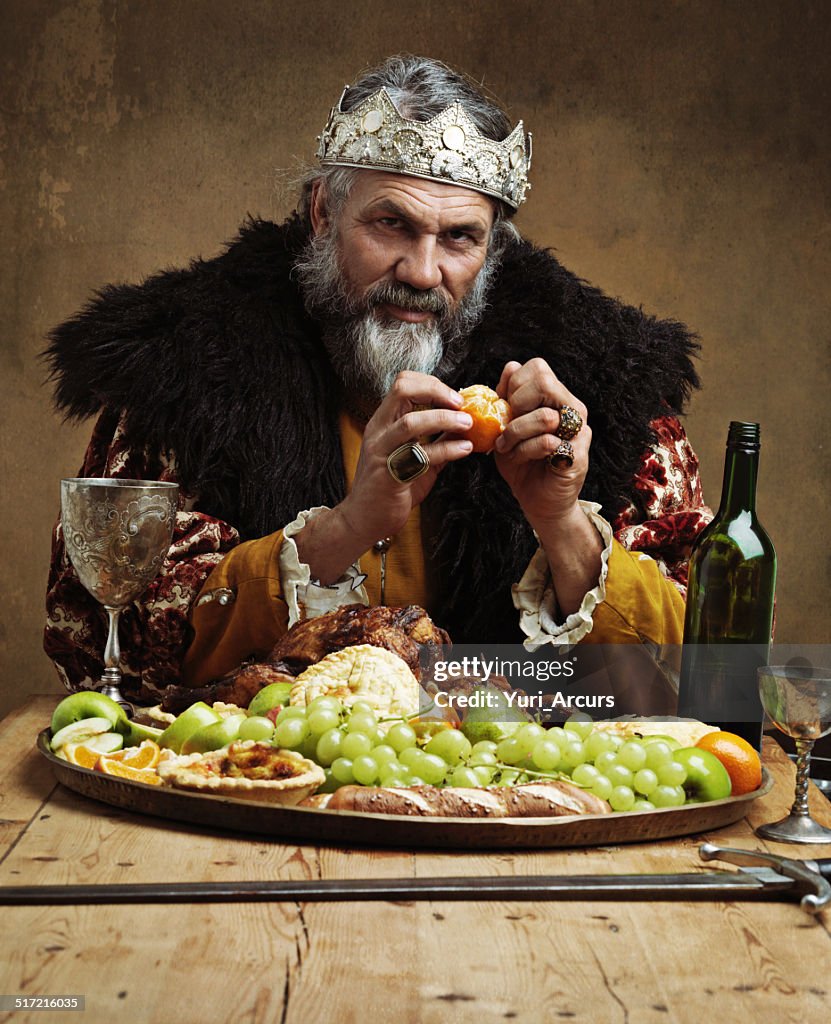 It's good to be the king
