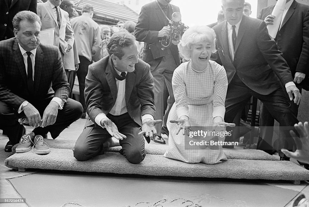 Paul Newman and Joanne Woodward