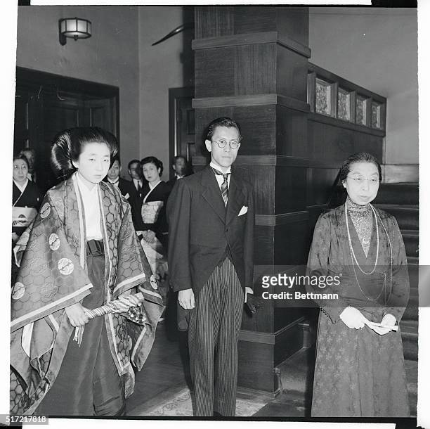 Emperor's Daughter Weds Commoner. Tokyo, Japan: Emperor Hirohito's eldest single daughter, Princess Taka and commoner Toshimichi Takatsukasa were...