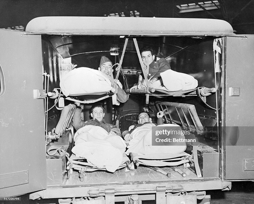 Army Officers in Ambulance