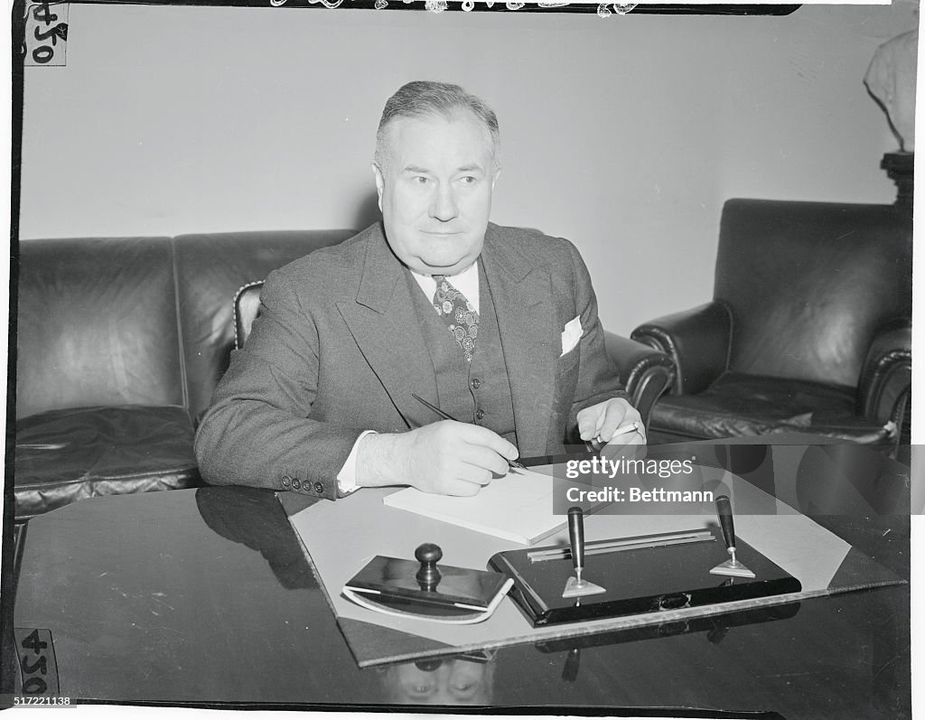 Newly Elected Secretary of State Spruille Braden