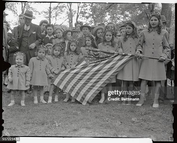 Boston joined the nation in the observance of "I am an American Day" with impressive ceremonies on the famed Boston Common. Present to add their bit...