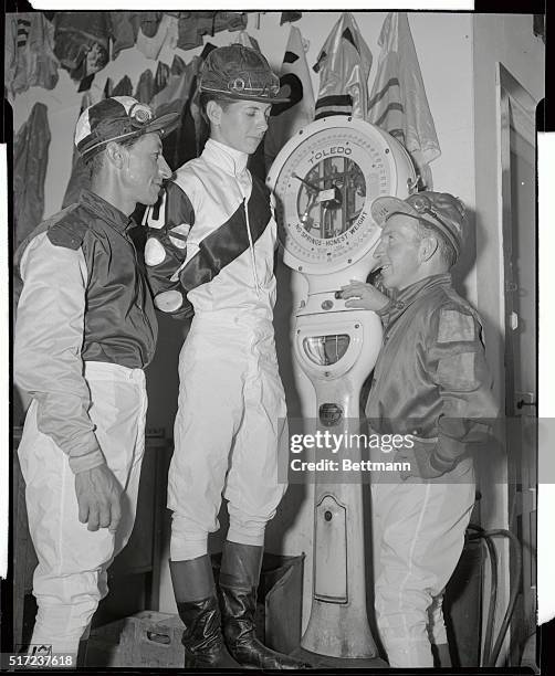Strong competition is expected when jockey Willie Hartack , an apprentice stirruper, rides against Eddie Arcaro, and Johnny Adams, two of the...
