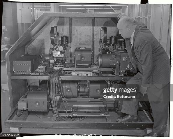 Bomb Camera Atom bomb cameras for Navy at Fairchild Camera Corporation. Photo ...
