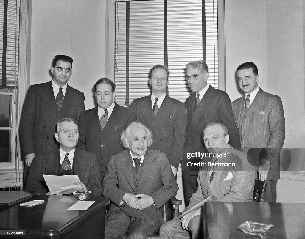 Einstein and Other Leading Scientists