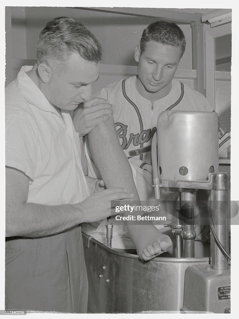 Bobby Thomson Getting into Hot Tub